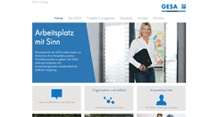 Desktop Screenshot of gesaonline.de